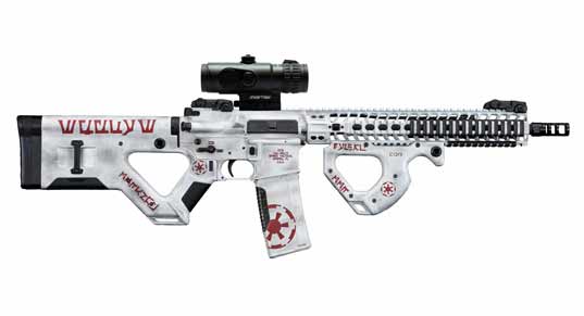 Custom painted Star Wars rifle by LAN World